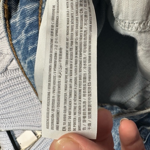 ABERCROMBIE & FITCH The 90's high rise straight plus size medium wash jean 16L - Picture 14 of 15